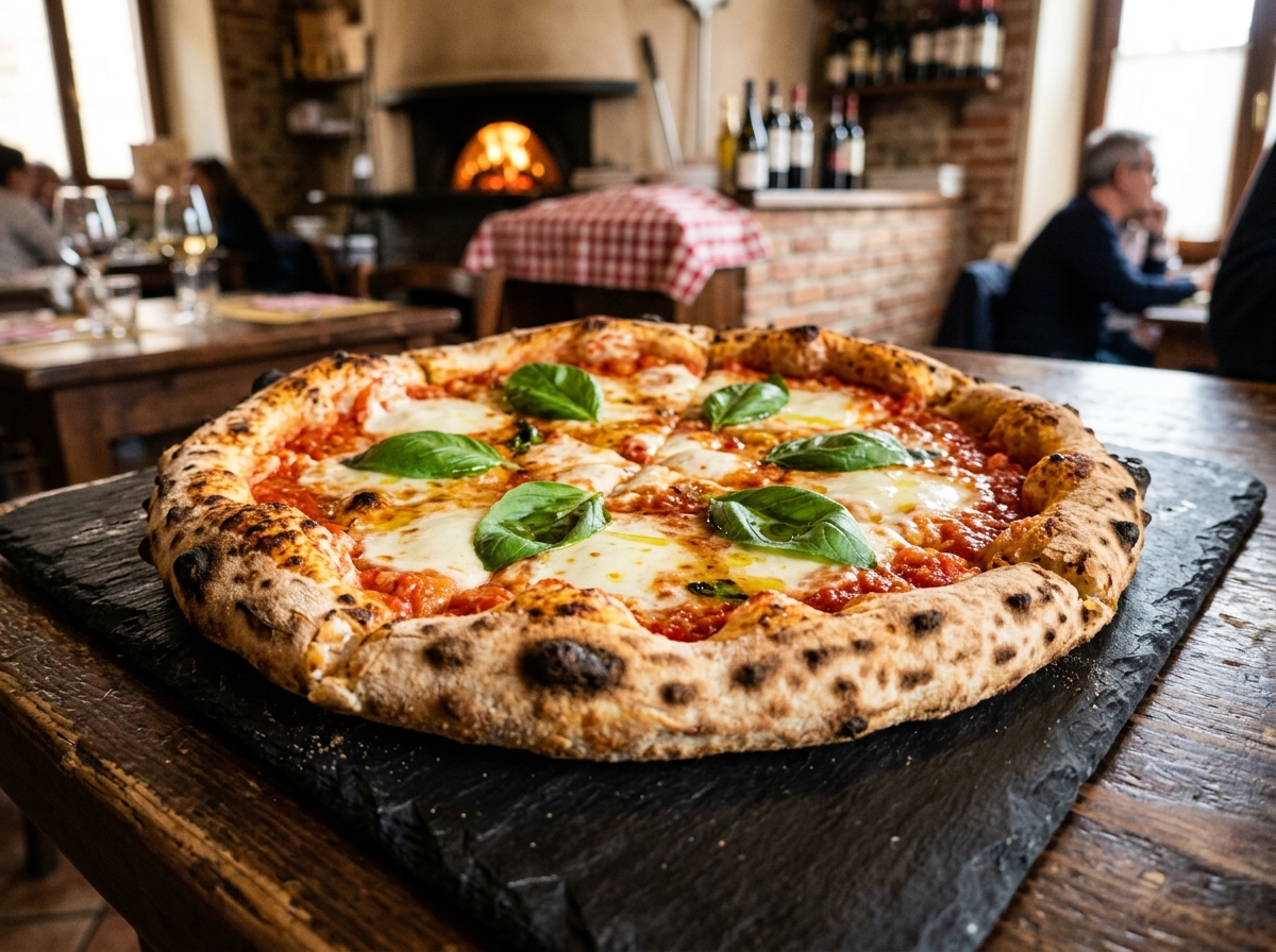 Pizza Margherita D.O.C. — Klassische Margherita